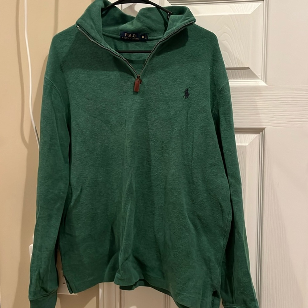 Half zip polo